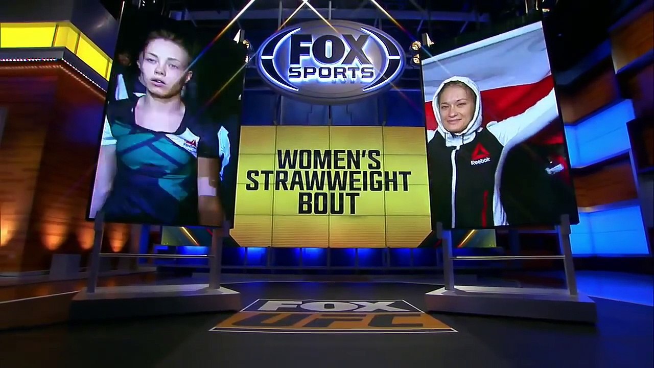 Rose Namajunas vs. Karolina Kowalkiewicz - UFC 201 Highlights