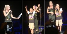 Gwen Stefani chama fã vítima de bullying ao palco para brilhar junto com ela