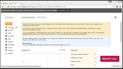 How To Create A Blog Or Website In Google Blogger In Seconds