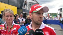 Sky F1: Sebastian Vettel post race interview (2016 German Grand Prix)