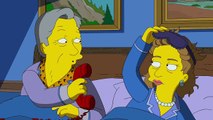 Los Simpsons - 3 A.M. Corto - Donald Trump y Hillary Clinton