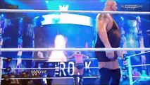 Rock Saves John Cena and Gets Attacked by CM Punk in the episod 1000