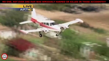 The scariest plane crashes ever caught on camera|NoneTV