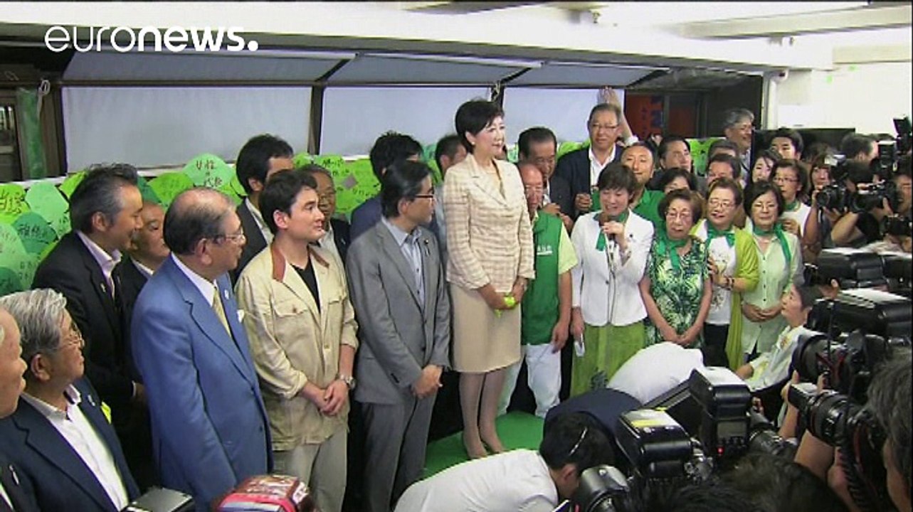 Erste Gouverneurin für Tokio: 'Ich kämpfe für eine Stadt, in der jeder strahlt'