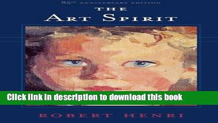 Read The Art Spirit Ebook Free