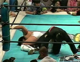 The Great Sasuke vs Minoru Tanaka 26/04/99