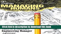 Ebook Managing Humans: Biting and Humorous Tales of a Software Engineering Manager Free Download