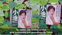 Une femme élue pour la première fois gouverneur de Tokyo
