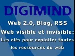 Seminaire Web 2.0 : les clés pour exploiter le web