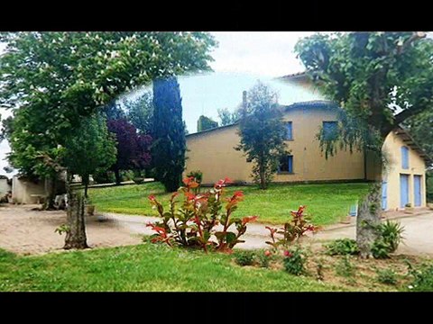 rb4154 Immobilier Gaillac. EXCLUSIVITE. Propriété 278 m² de SH, 6 chambres, Piscine au sel 6.5X13, Court de Tennis, Pige