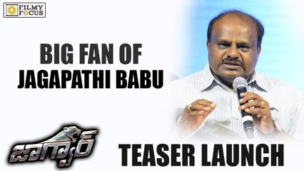 KumaraSwamy : I am a Big Fan of Jagapathi Babu - Filmyfocus.com