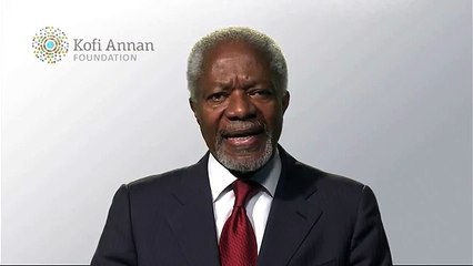 Clean Cooking Forum 2013- Kofi Annan Message