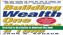 Books Building Wealth One House at a Time: Making it Big on Little Deals: Making it Big on Little