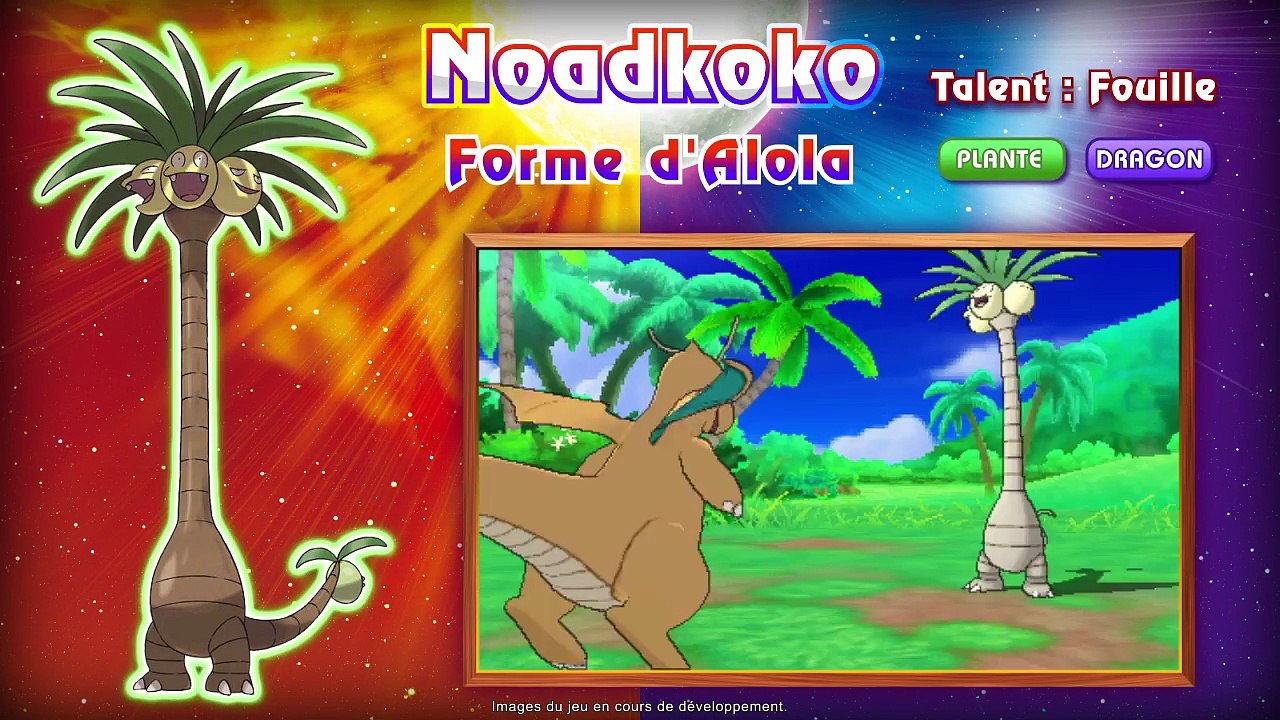 Pokémon Lune - Introduction des Formes d’Alola et des capacités Z