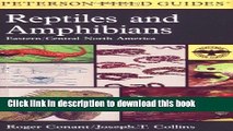 Ebook A Field Guide to Reptiles and Amphibians: Eastern and Central North America Free Online