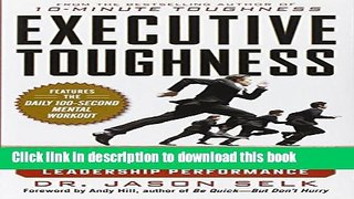 Books Executive Toughness: The Mental-Training Program to Increase Your Leadership Performance