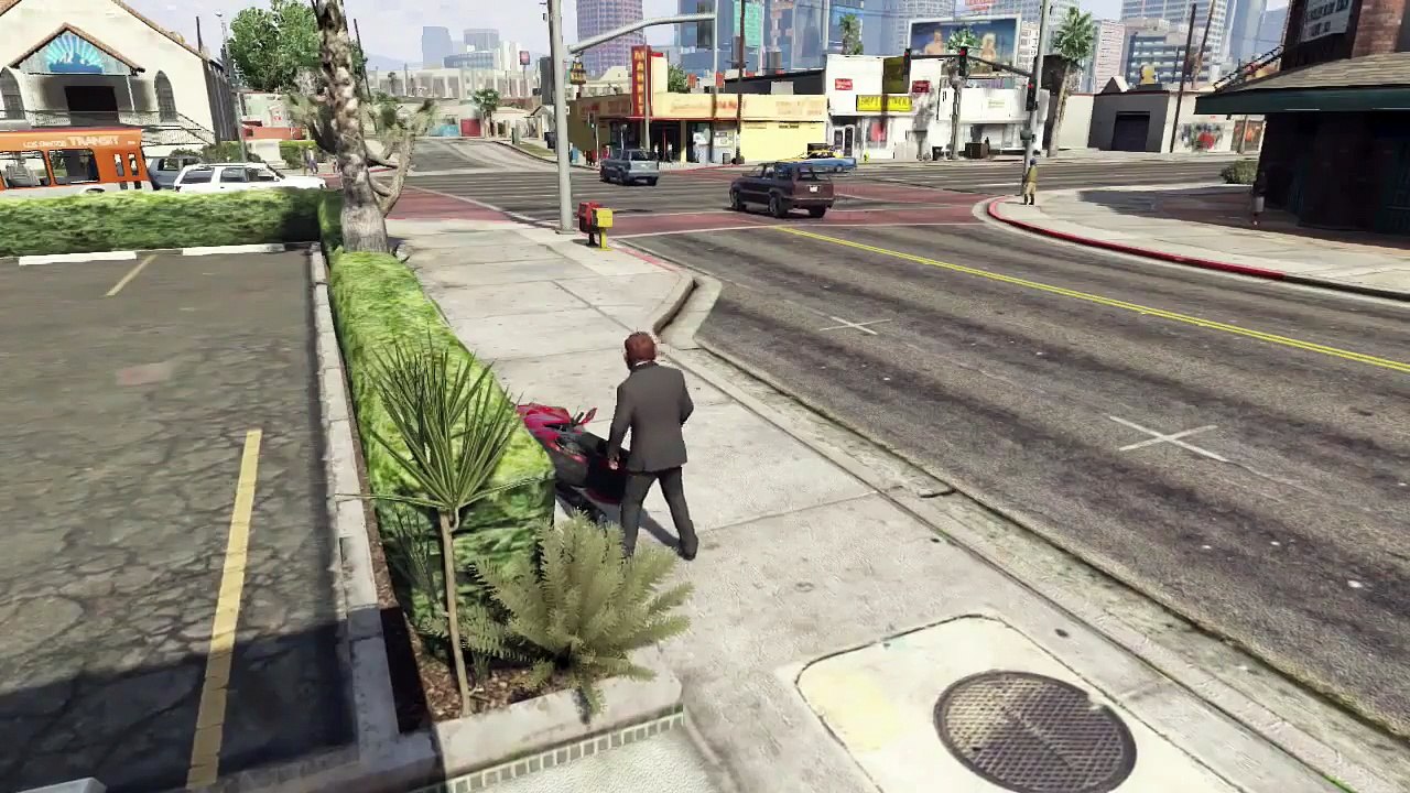 GTA V Stunts and Fails _ Moon Gravity Fun