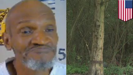 Télécharger la video: Burglar dies after elderly man duct tapes his mouth and ties him to a tree