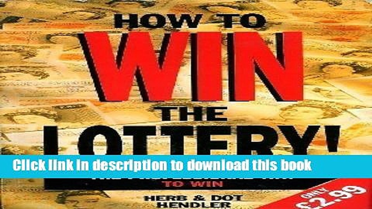 [Read PDF] How to Win the Lottery Ebook Online