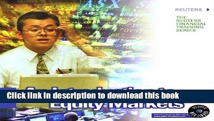 [Read PDF] An Introduction to Equity Markets (Reuters Financial Training) Ebook Free
