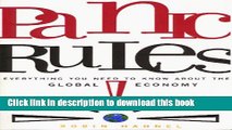 Books Panic Rules!: Everything You Need to Know about the Global Economy Full Online