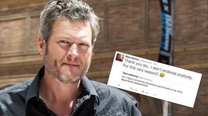 Blake Shelton accepte les excuses de Debra Messing après un malentendu sur Donald Trump