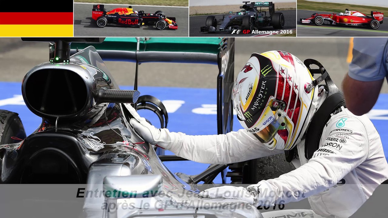 Entretien avec Jean-Louis Moncet après le GP d'Allemagne 2016