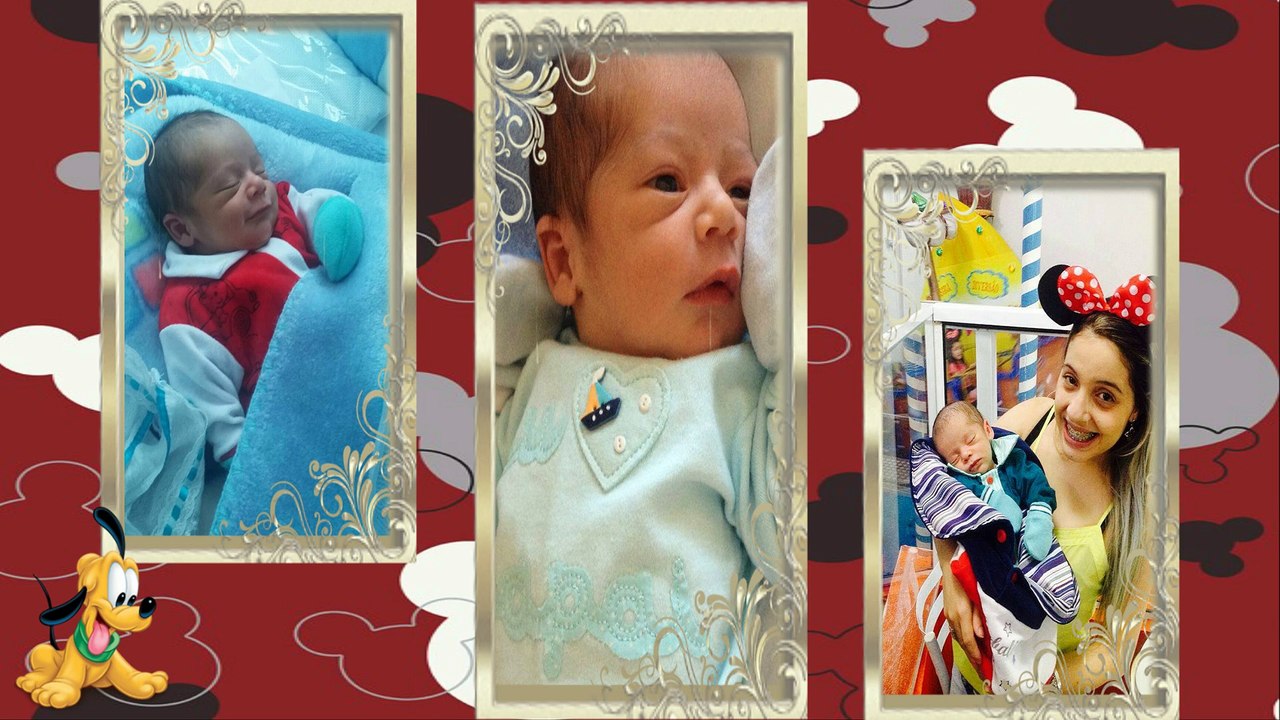 Retrospectiva Mickey Mousse - Pietro 1 ano