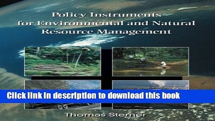 [Read PDF] Policy Instruments for Environmental and Natural Resource Management Download Online