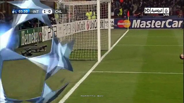 اهداف مباراة انتر ميلان و تشيلسي 2-1 دوري الابطال 2010