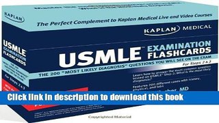 Ebook Kaplan Medical USMLE Examination Flashcards: The 200 