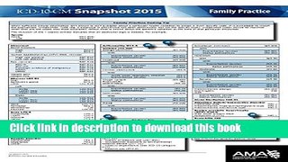 ICD-10-CM 2015 Snapshot Card - Family Practice For Free