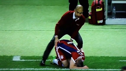 Pep Guardiola vs Franck Ribery