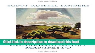 [Read PDF] A Conservationist Manifesto Ebook Online