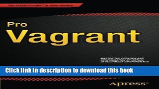 [Read PDF] Pro Vagrant Ebook Free