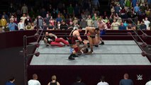 WWE 2K16 6man battle royal