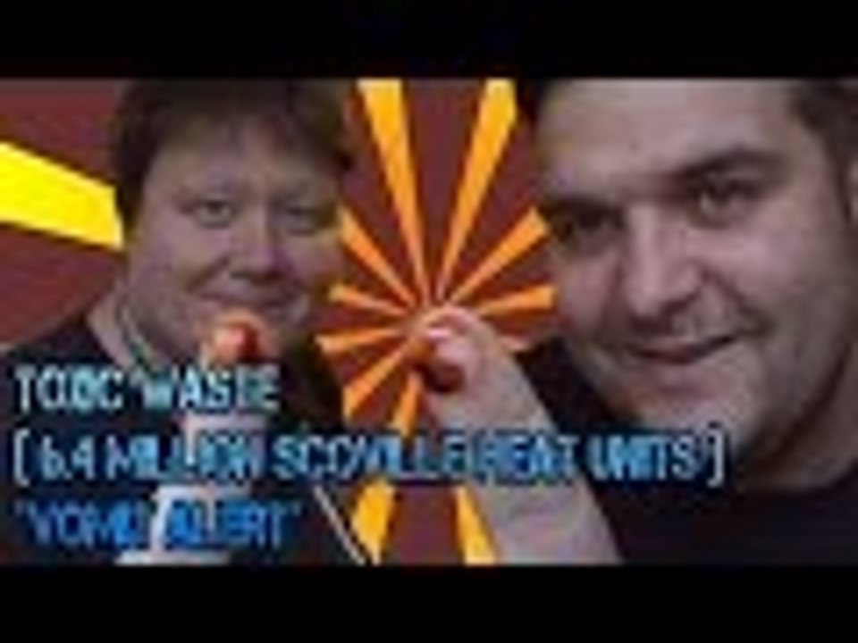 TOXIC WASTE ( 6.4 Million Scoville Heat Units ) *VOMIT ALERT* | Supermadhouse83