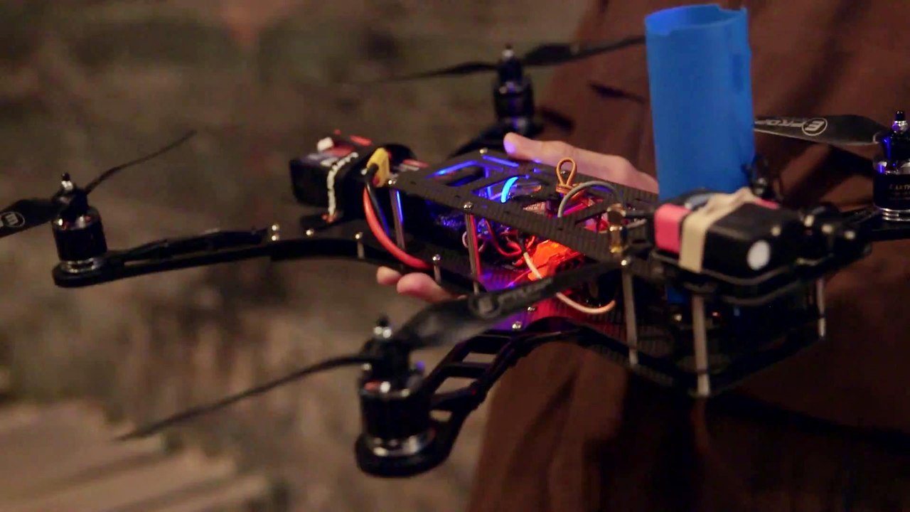 The World's First Drone Dogfight
