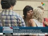 Cataluña: continúa búsqueda de niños robados durante el franquismo