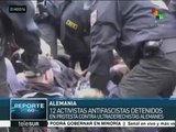 Alemania: policía reprime a activistas antifascistas