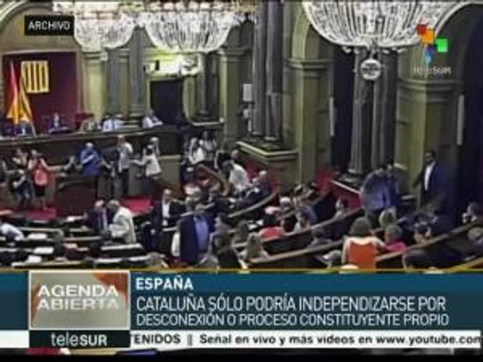 España: Madrid tomará medidas contra Cataluña por proceso soberanista