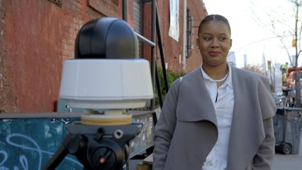 The First Talking, Artificially Intelligent Surveillance Camera