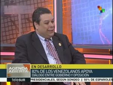 Rojas: Diálogo Estado-Oposición venezolanos sin condicionamientos