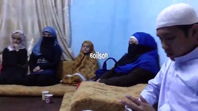 عائلة فلبينية إعتنقت اﻹسلام _ على ايدي احباب العرب اهل الدعوة والتبليغ _ tabligh