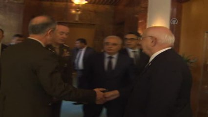 TBMM Başkanı Kahraman, Dunford ve Akar'ı Kabul Etti