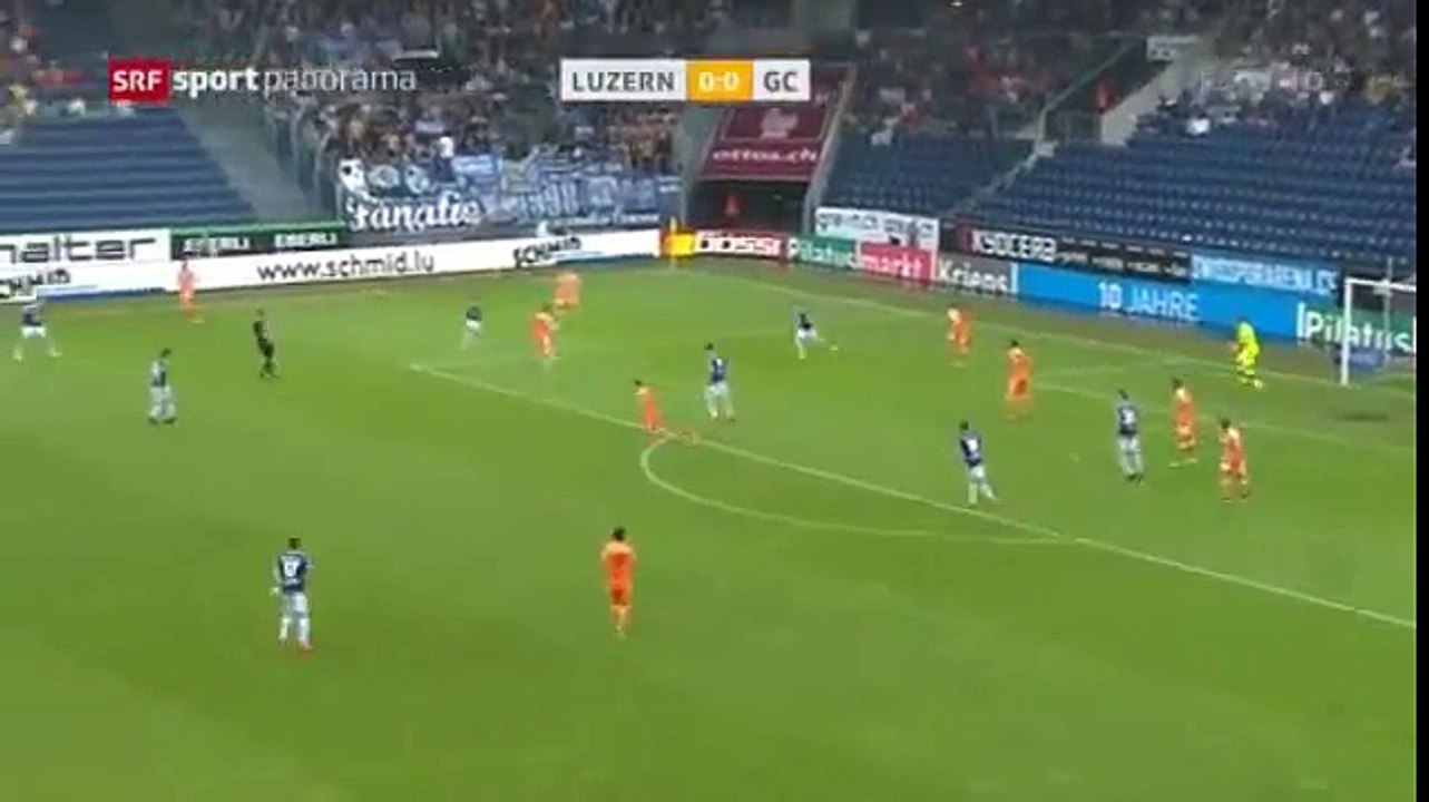 FC Luzern 1:0 Grasshoppers Zürich 31 July 2016 (2.Runde 2016/17)