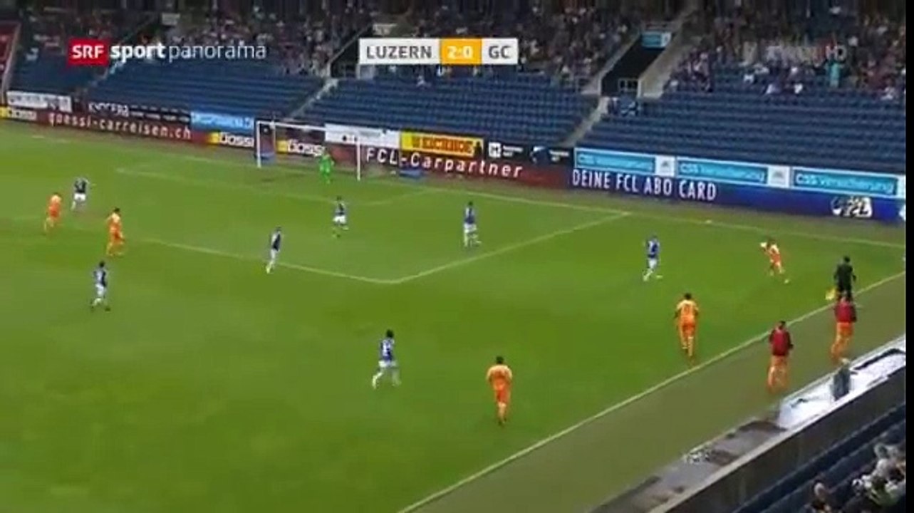 FC Luzern 2:1 Grasshoppers Zürich 31 July 2016 (2.Runde 2016/17)