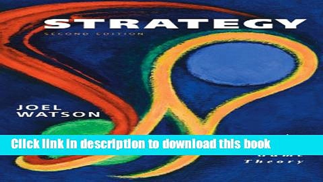 [Read PDF] Strategy: An Introduction to Game Theory, 2nd Edition Ebook Free