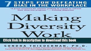 [Read PDF] Making Diversity Work: 7 Steps for Defeating Bias in the Workplace Download Free