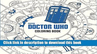 Read Doctor Who Coloring Book PDF Online